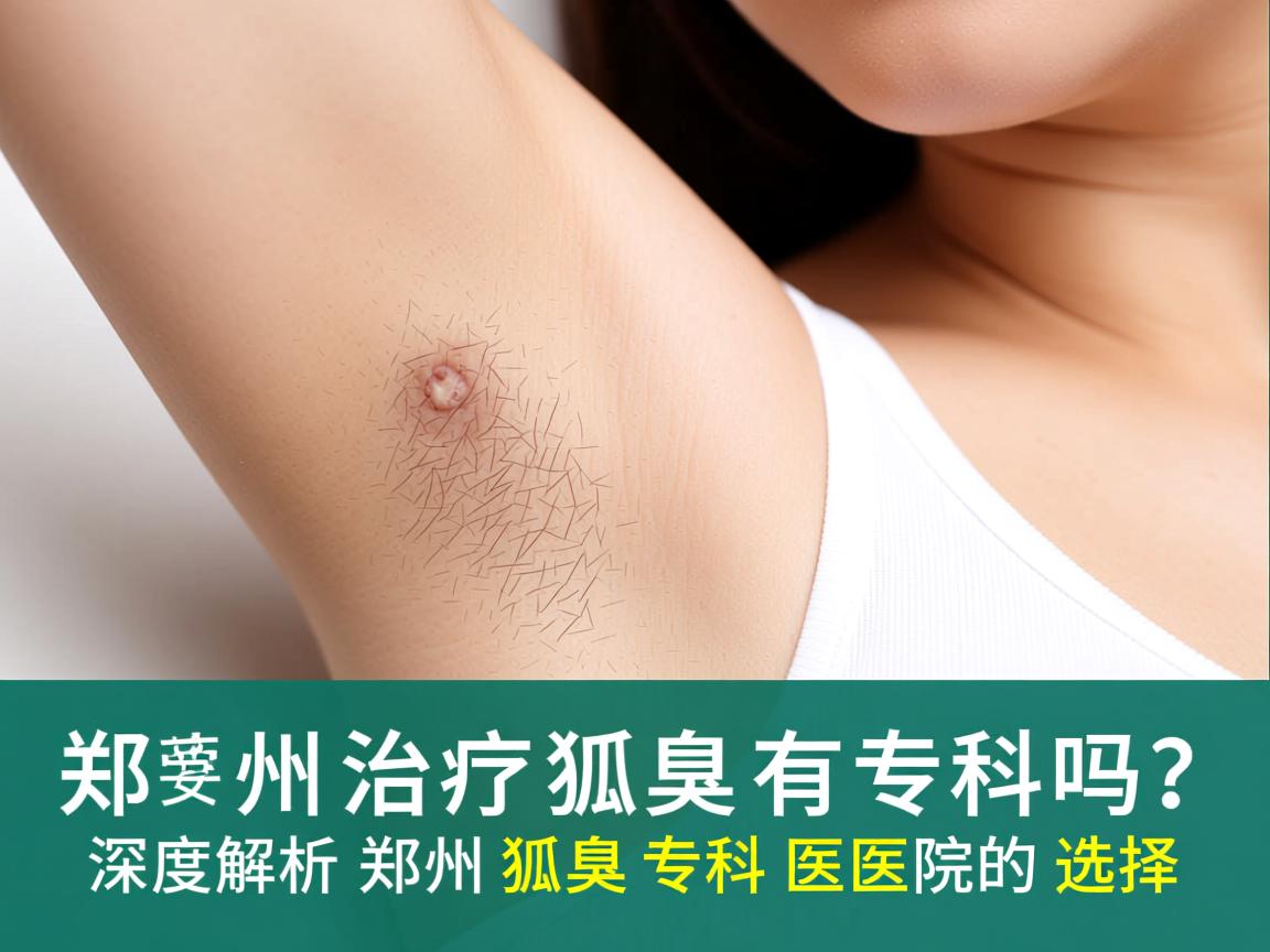 郑州治疗狐臭有专科吗？深度解析郑州狐臭专科医院的选择