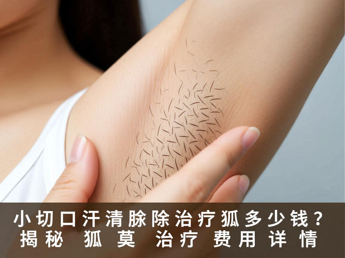 小切口汗腺清除治疗狐臭多少钱？揭秘狐臭治疗费用详情