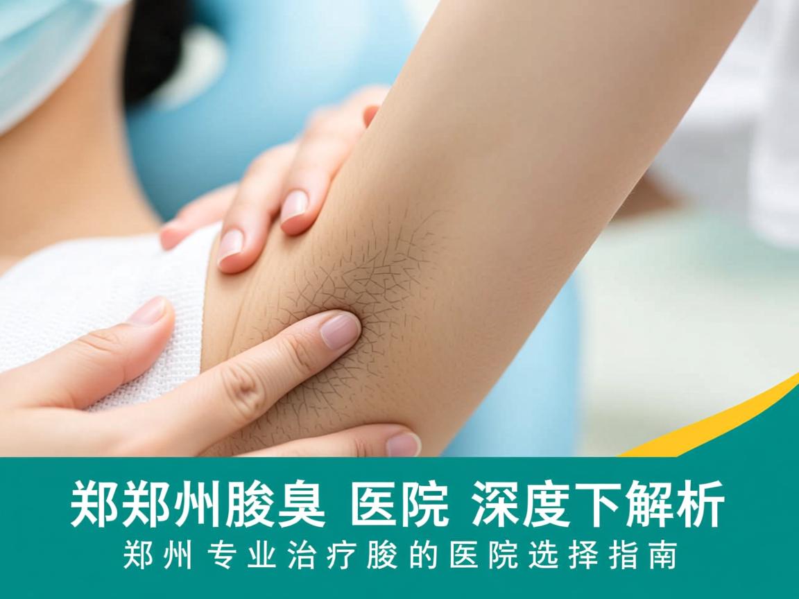 郑州腋臭医院深度解析，郑州专业治疗腋臭的医院选择指南