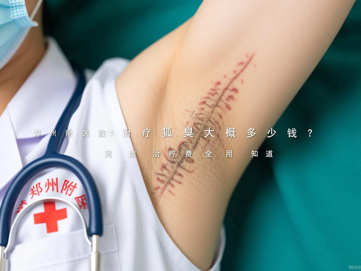 郑州附医腋臭医院解析，河南治疗狐臭大概多少钱？狐臭治疗费用全知道