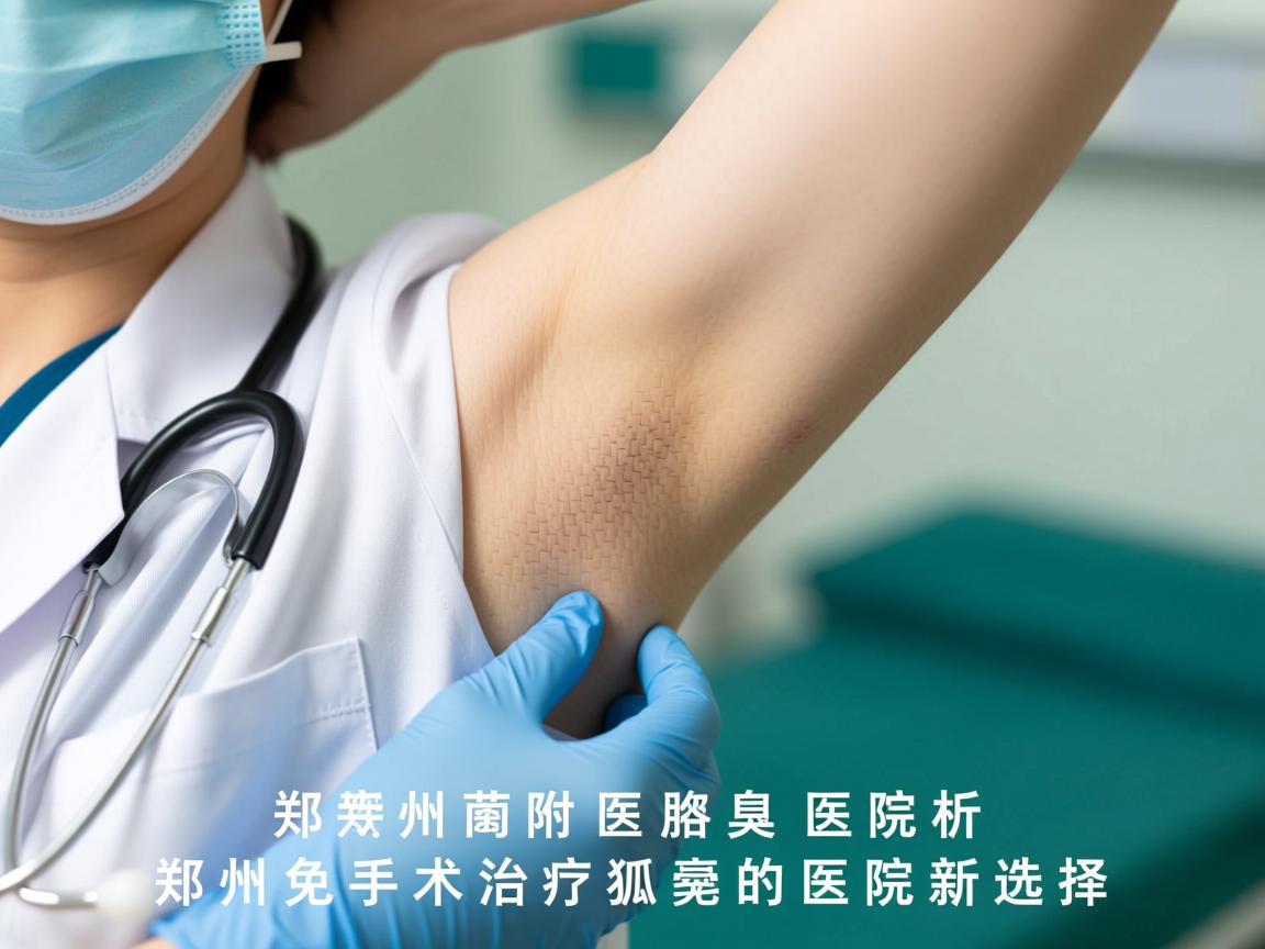 郑州附医腋臭医院解析，郑州免手术治疗狐臭的医院新选择
