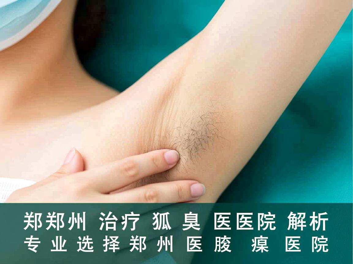 郑州治疗狐臭医院解析，专业选择郑州附医腋臭医院