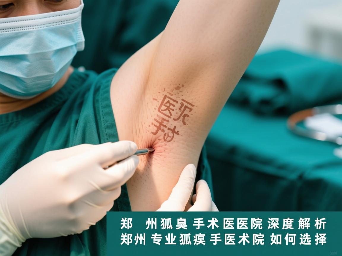 郑州狐臭手术医院深度解析，郑州专业狐臭手术医院如何选择