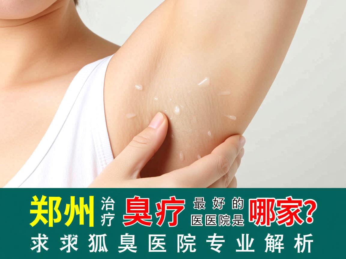 郑州治疗狐臭最好的医院是哪家？郑州狐臭医院专业解析