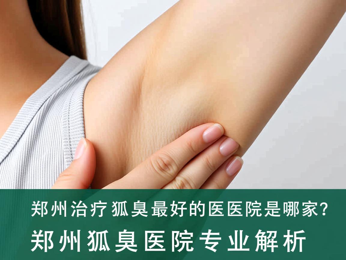 郑州治疗狐臭最好的医院是哪家？郑州狐臭医院专业解析