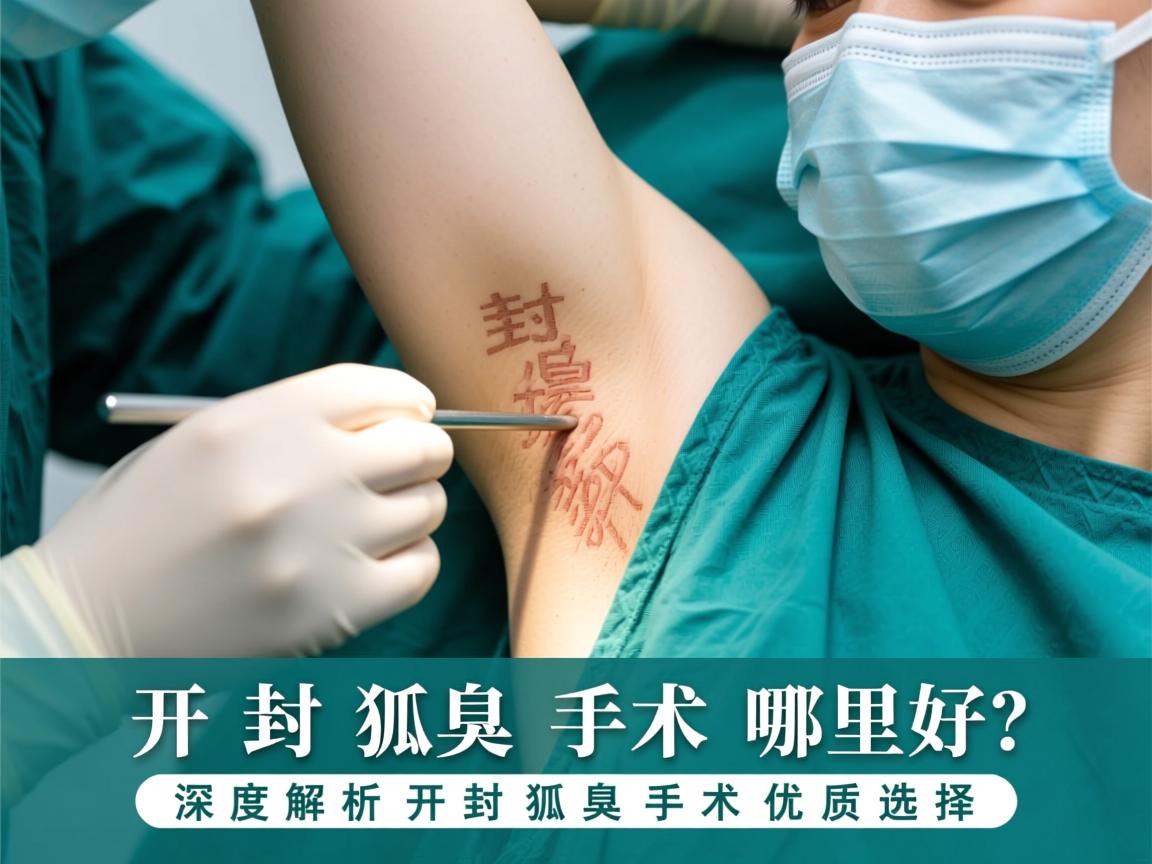 开封狐臭手术哪里好？深度解析开封狐臭手术优质选择