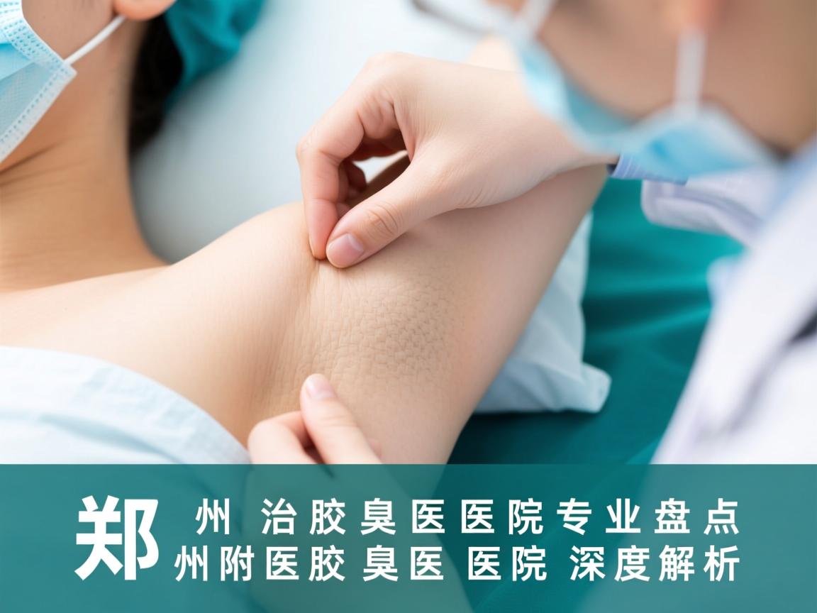 郑州治腋臭医院专业盘点，郑州附医腋臭医院深度解析