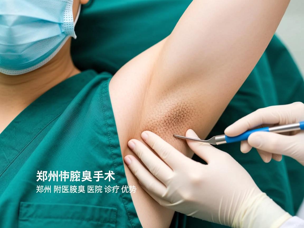 郑州腋臭手术医院解析，郑州附医腋臭医院的诊疗优势