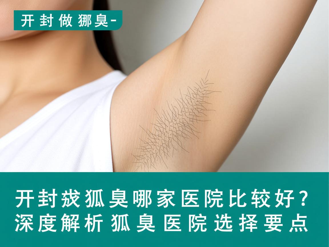 开封做狐臭哪家医院比较好？深度解析狐臭医院选择要点