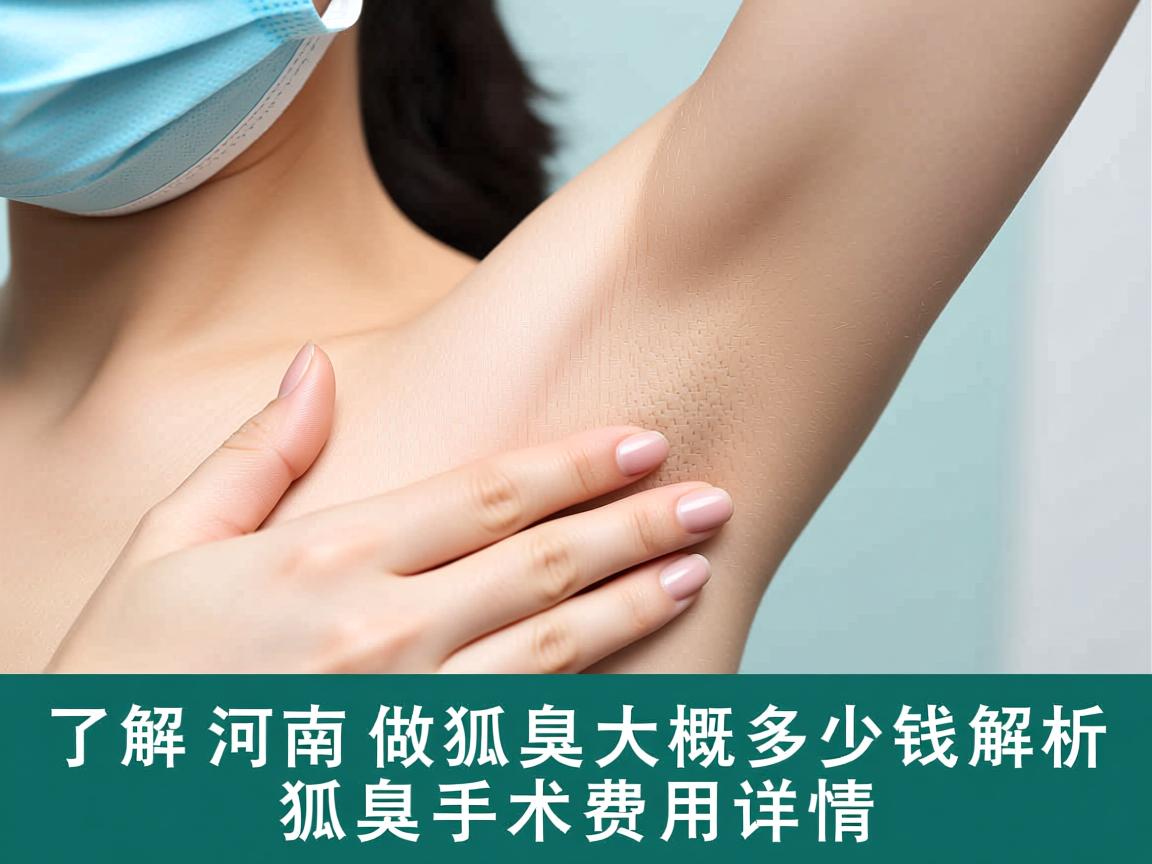 了解河南做狐臭大概多少钱，解析狐臭手术费用详情