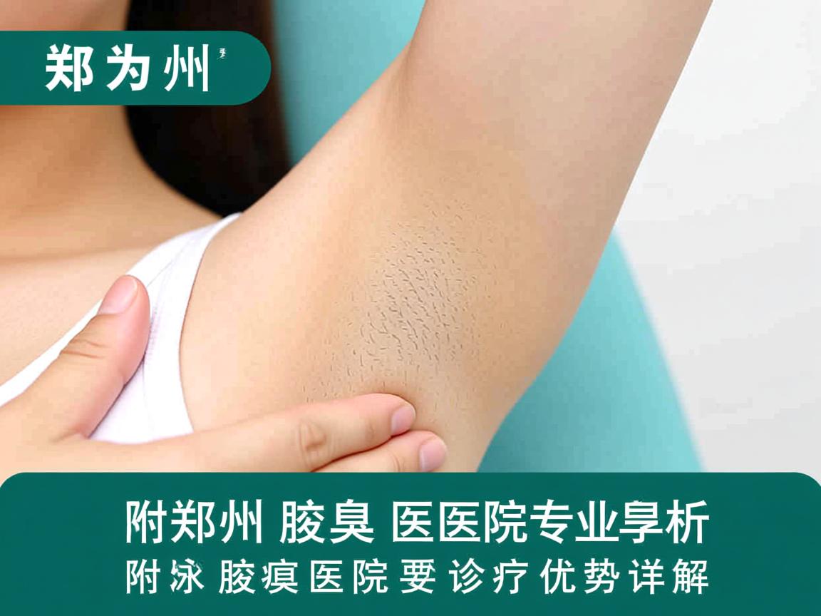 郑州腋臭医院专业解析，郑州附医腋臭医院诊疗优势详解