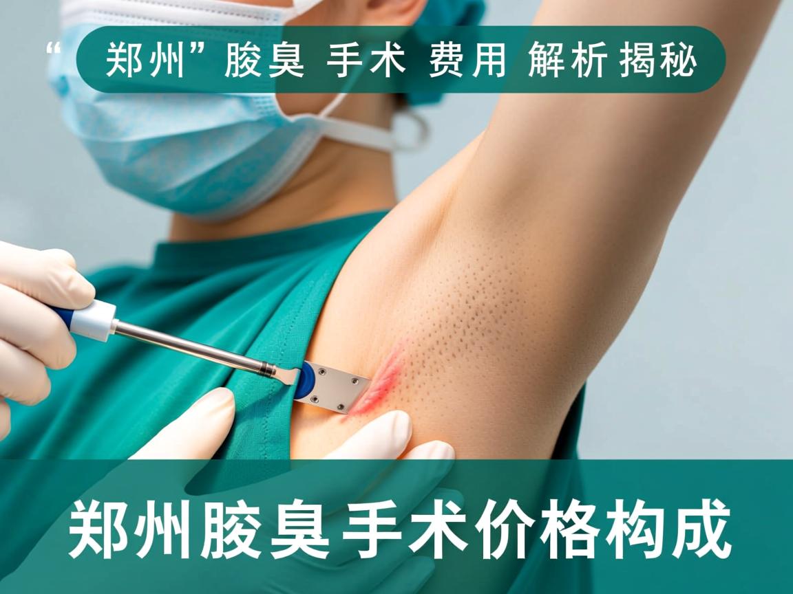 郑州腋臭手术费用解析,揭秘郑州腋臭手术价格构成 郑州腋臭手术费用解析,揭秘郑州腋臭手术价格构成