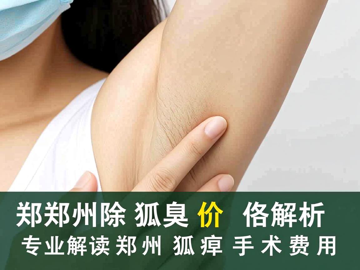郑州除狐臭价格解析，专业解读郑州狐臭手术费用