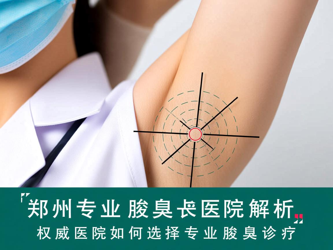郑州专业腋臭医院解析，权威医院如何选择专业腋臭诊疗