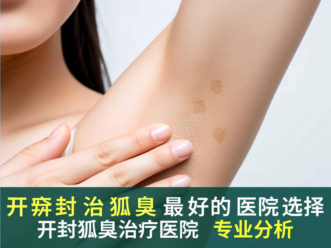 开封治狐臭最好的医院选择，开封狐臭治疗医院专业分析