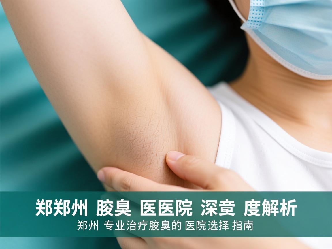 郑州腋臭医院深度解析，郑州专业治疗腋臭的医院选择指南