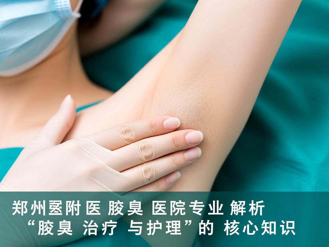 郑州附医腋臭医院专业解析，腋臭治疗与护理的核心知识