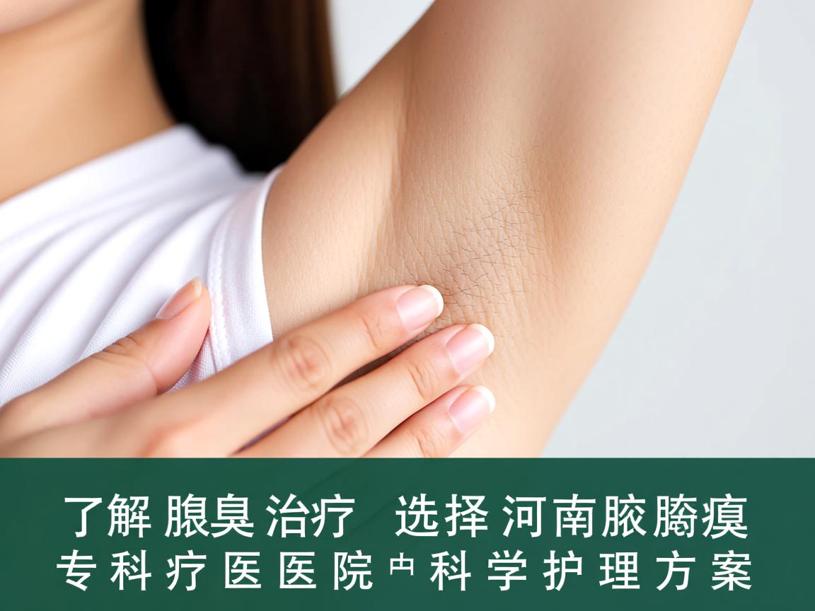了解腋臭治疗，选择河南腋臭专科医院的科学护理方案