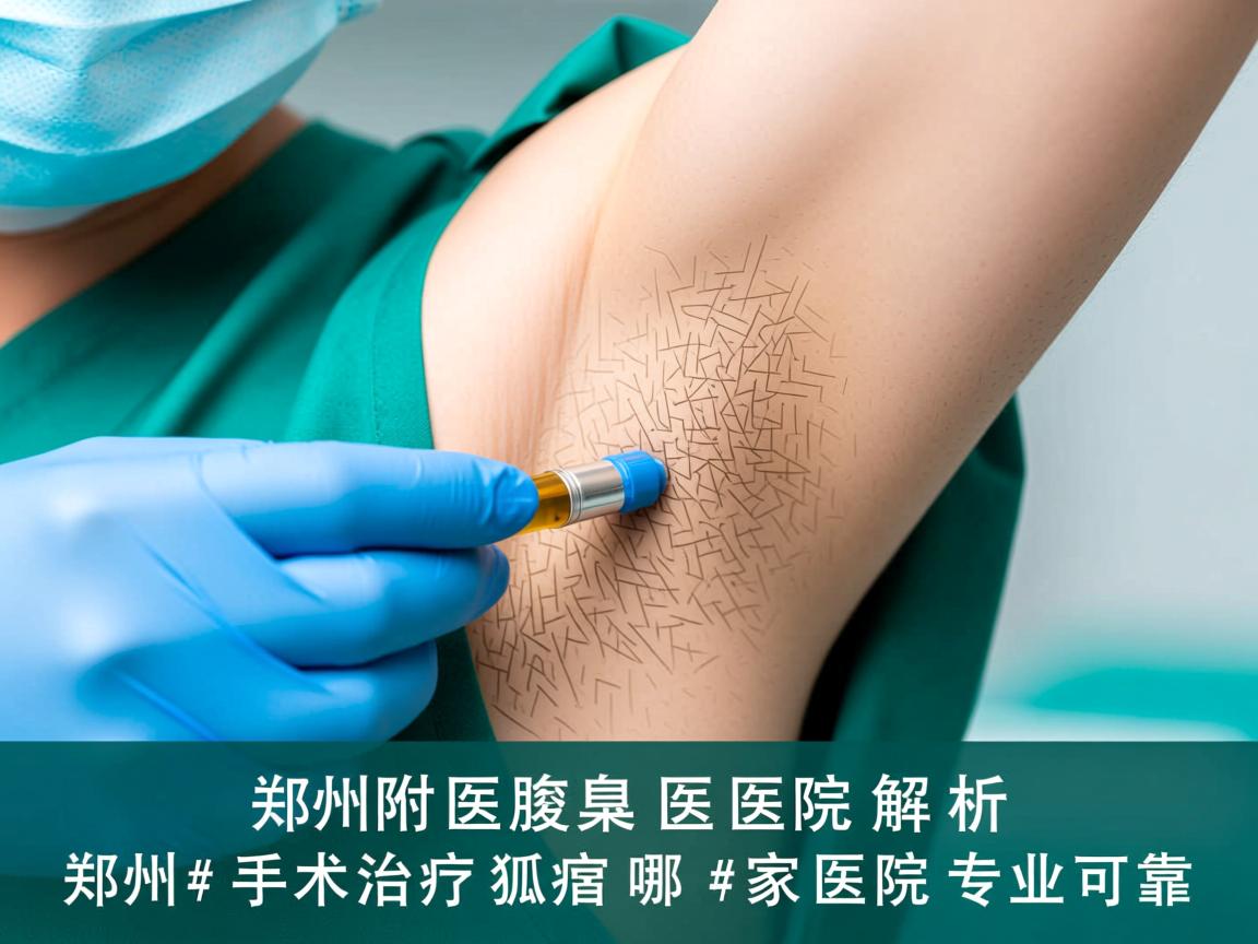 郑州附医腋臭医院解析，郑州手术治疗狐臭哪家医院专业可靠