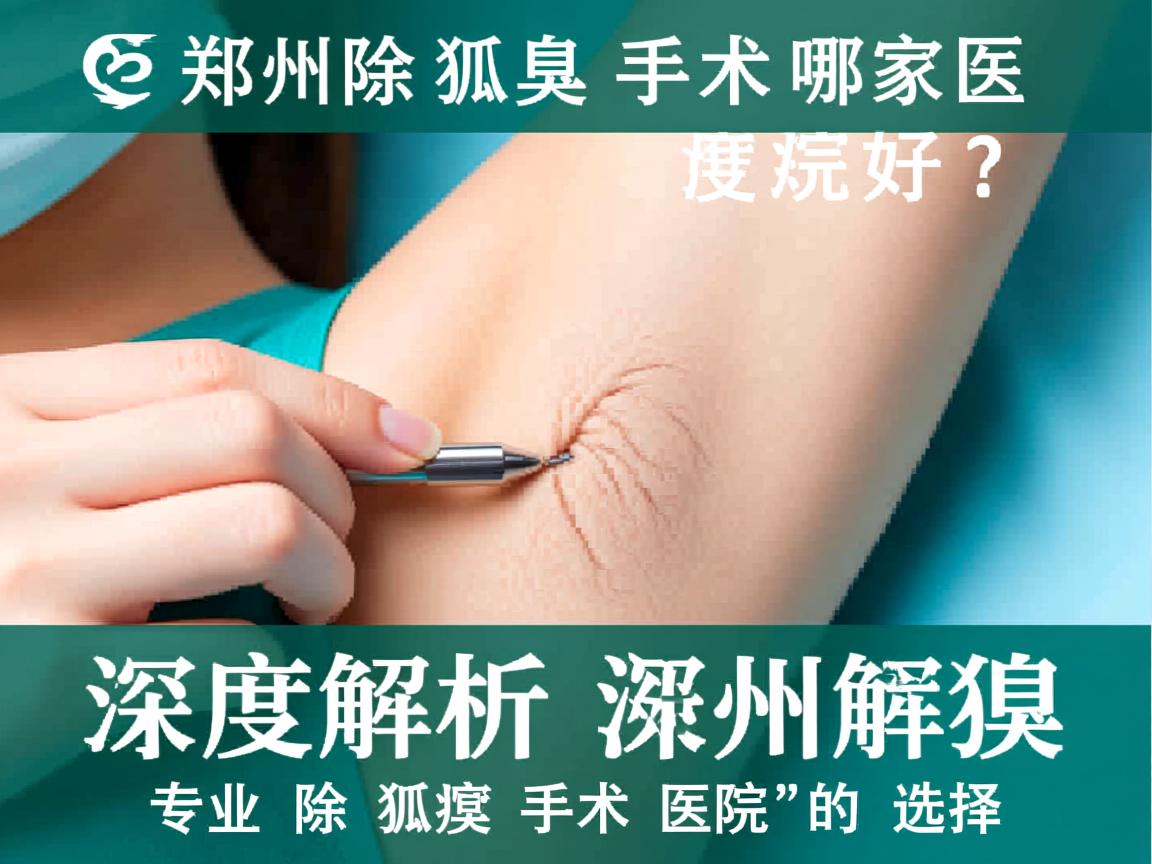 郑州除狐臭手术哪家医院好？深度解析郑州专业除狐臭手术医院的选择