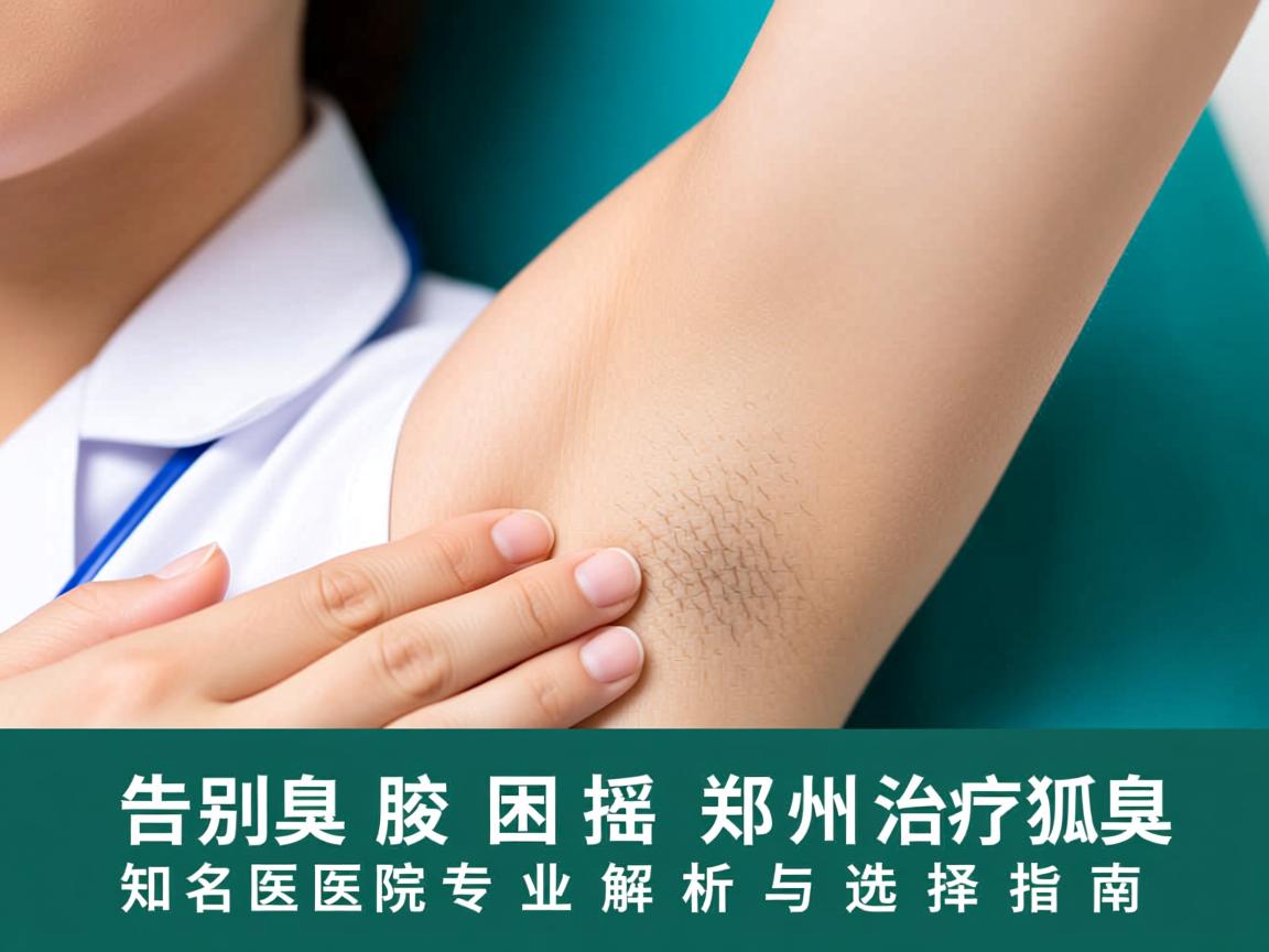 告别腋臭困扰,郑州治疗狐臭知名医院专业解析与选择指南 告别腋臭困扰,郑州治疗狐臭知名医院专业解析与选择指南