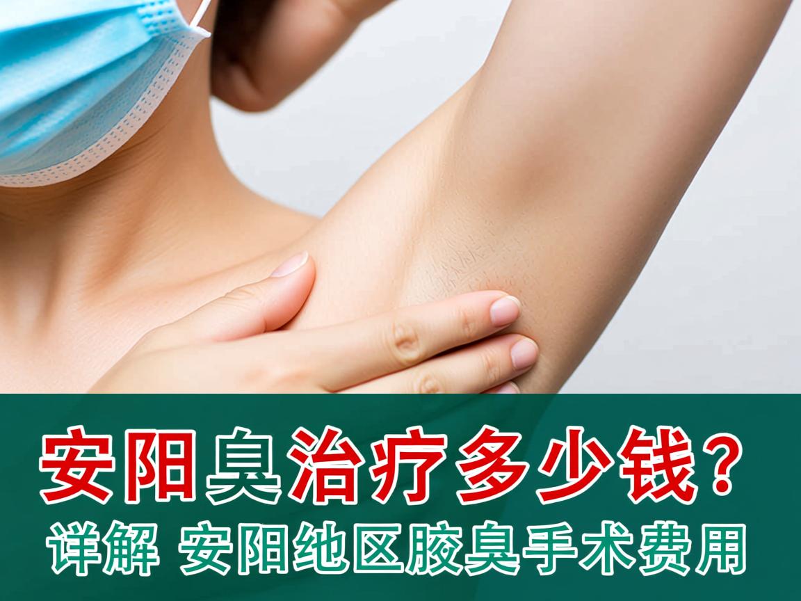 安阳腋臭治疗多少钱？详解安阳地区腋臭手术费用