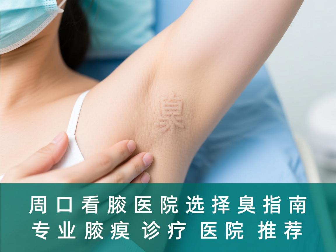 周口看腋臭医院选择指南，专业腋臭诊疗医院推荐