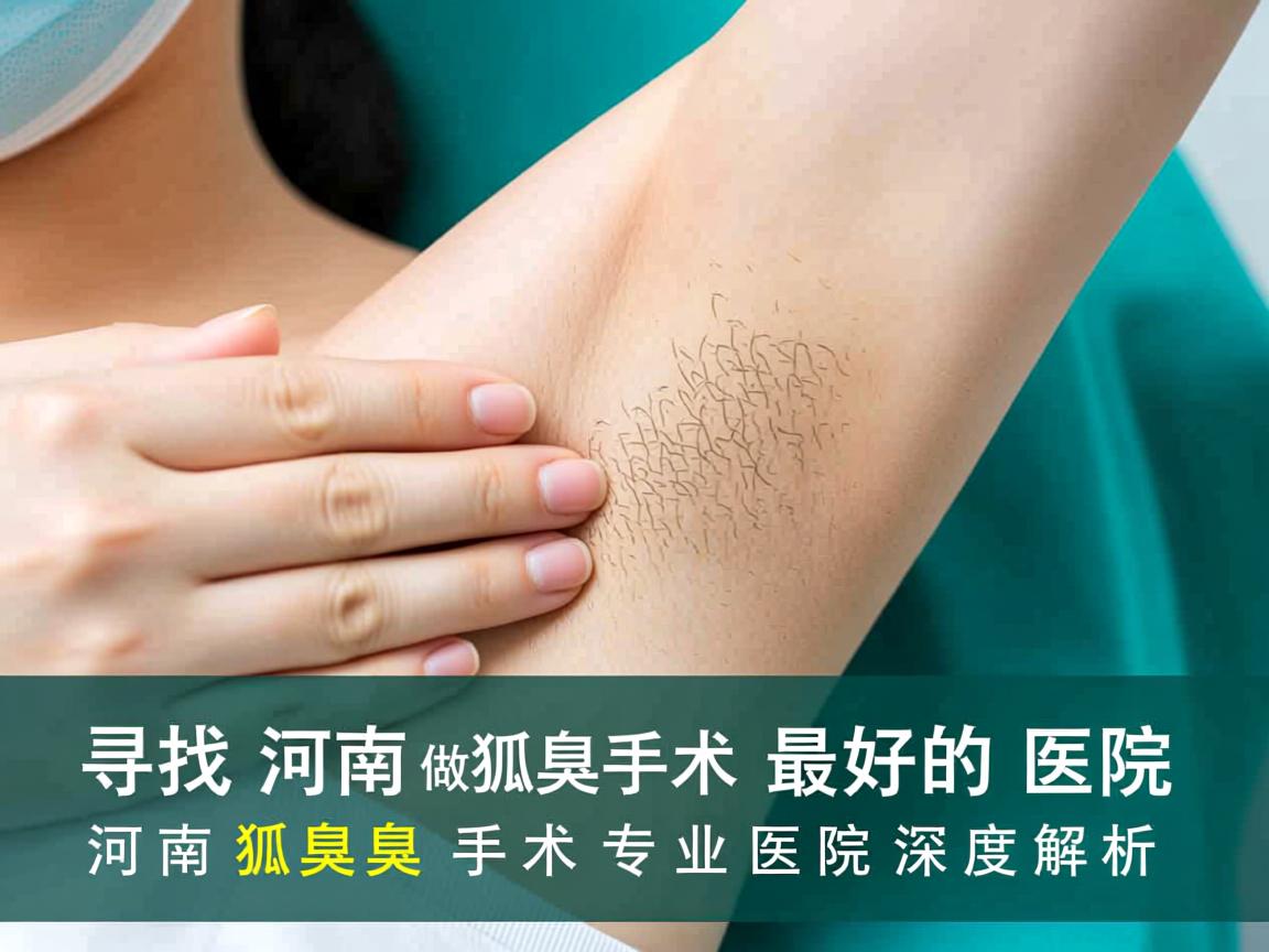 寻找河南做狐臭手术最好的医院,河南狐臭手术专业医院深度解析 寻找河南做狐臭手术最好的医院,河南狐臭手术专业医院深度解析