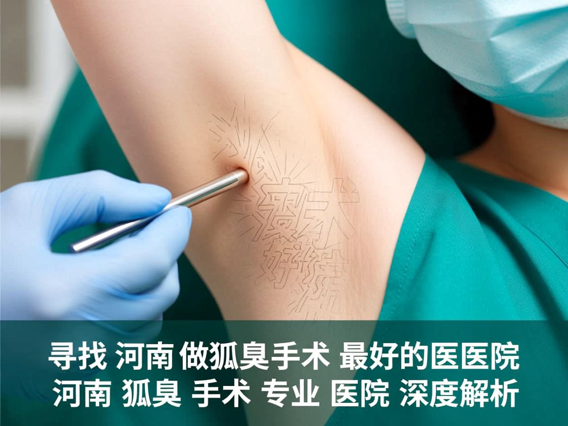 寻找河南做狐臭手术最好的医院,河南狐臭手术专业医院深度解析 寻找河南做狐臭手术最好的医院,河南狐臭手术专业医院深度解析