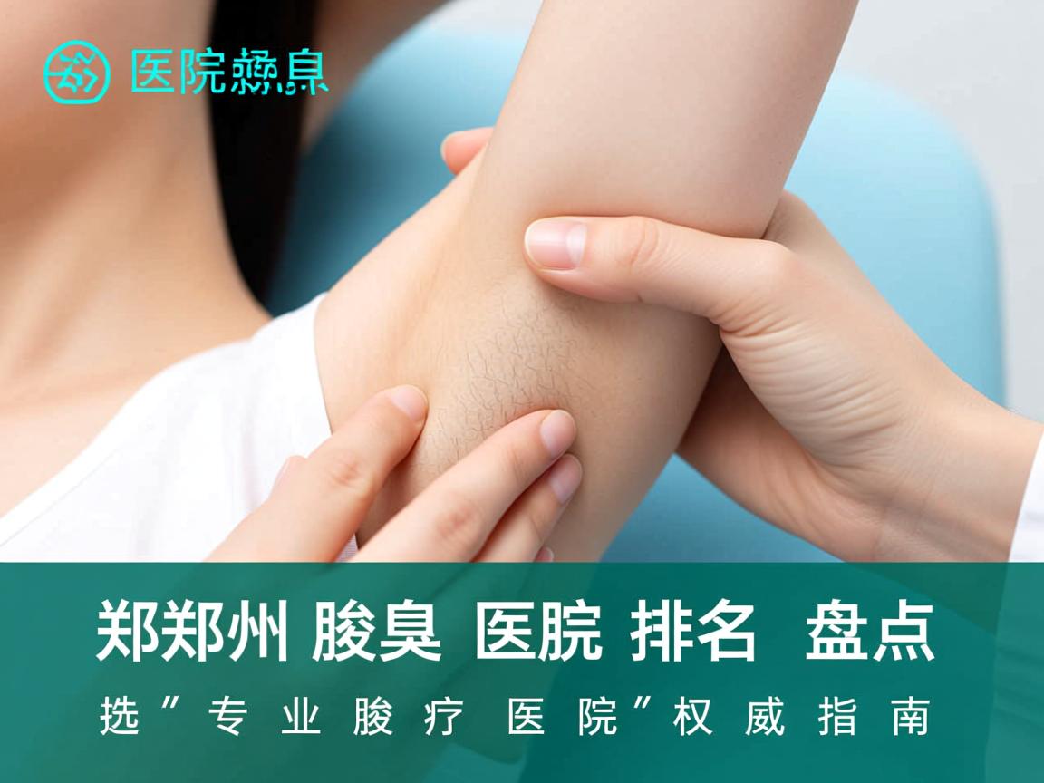 郑州腋臭医院排名盘点，选择专业腋臭医院的权威指南