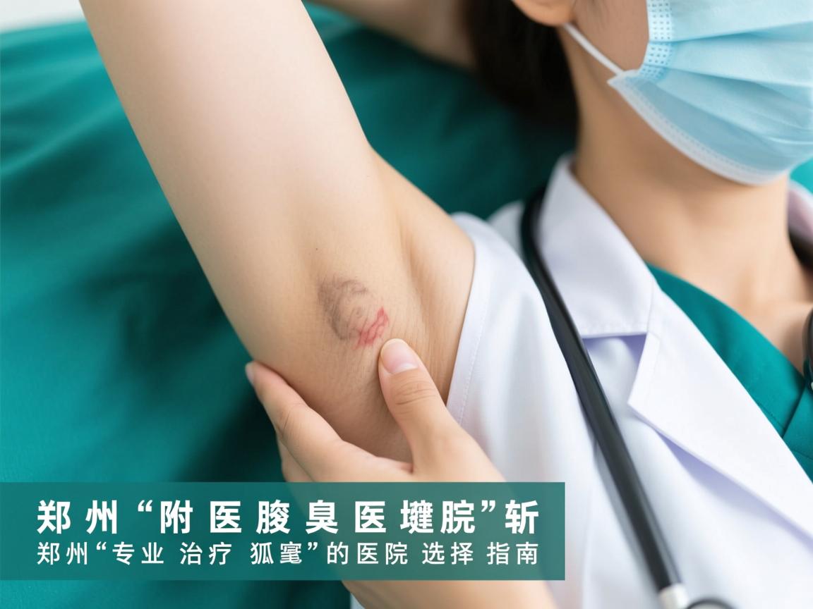 郑州附医腋臭医院解析，郑州专业治疗狐臭的医院选择指南