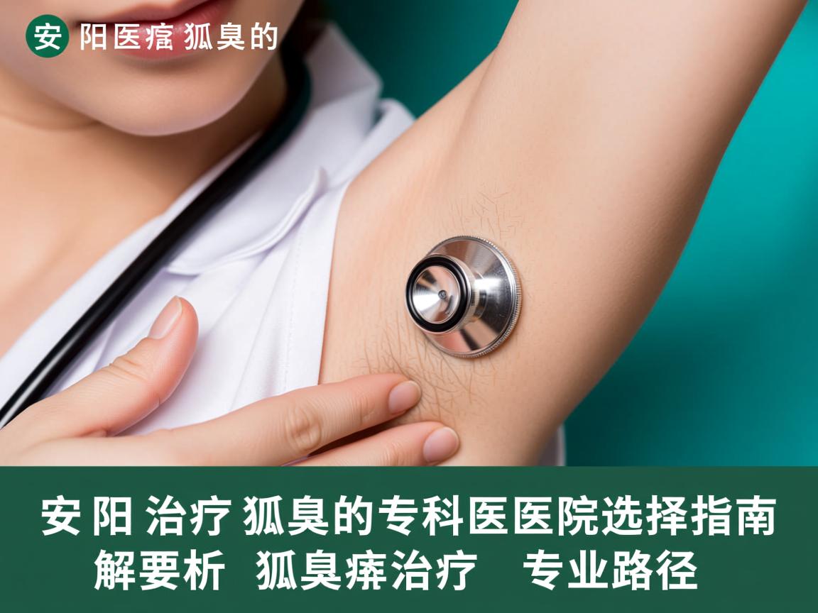 安阳治疗狐臭的专科医院选择指南，解析狐臭治疗的专业路径