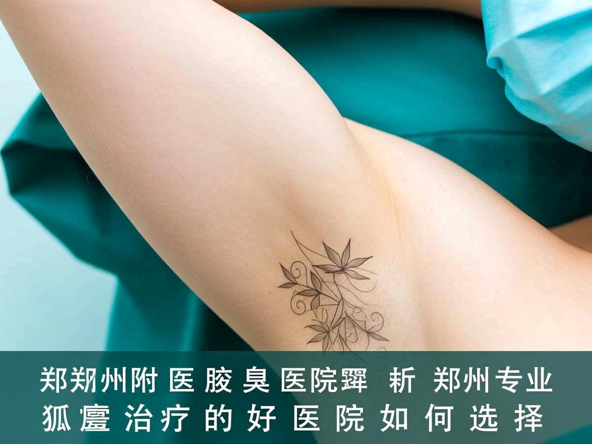 郑州附医腋臭医院解析，郑州专业治疗狐臭的好医院如何选择