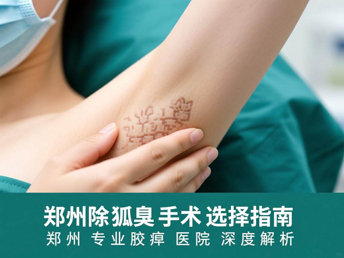 郑州除狐臭手术选择指南，郑州专业腋臭医院深度解析