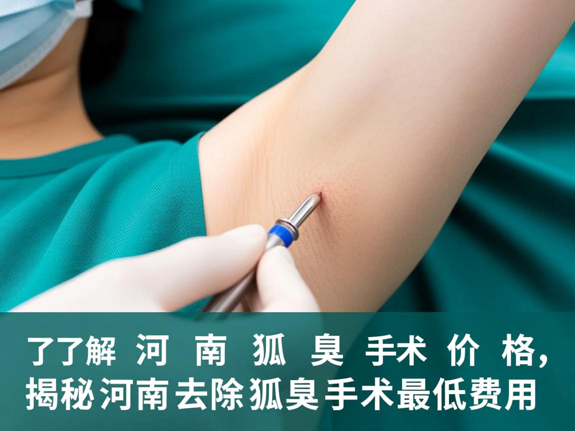 了解河南狐臭手术价格,揭秘河南去除狐臭手术最低费用 了解河南狐臭手术价格,揭秘河南去除狐臭手术最低费用