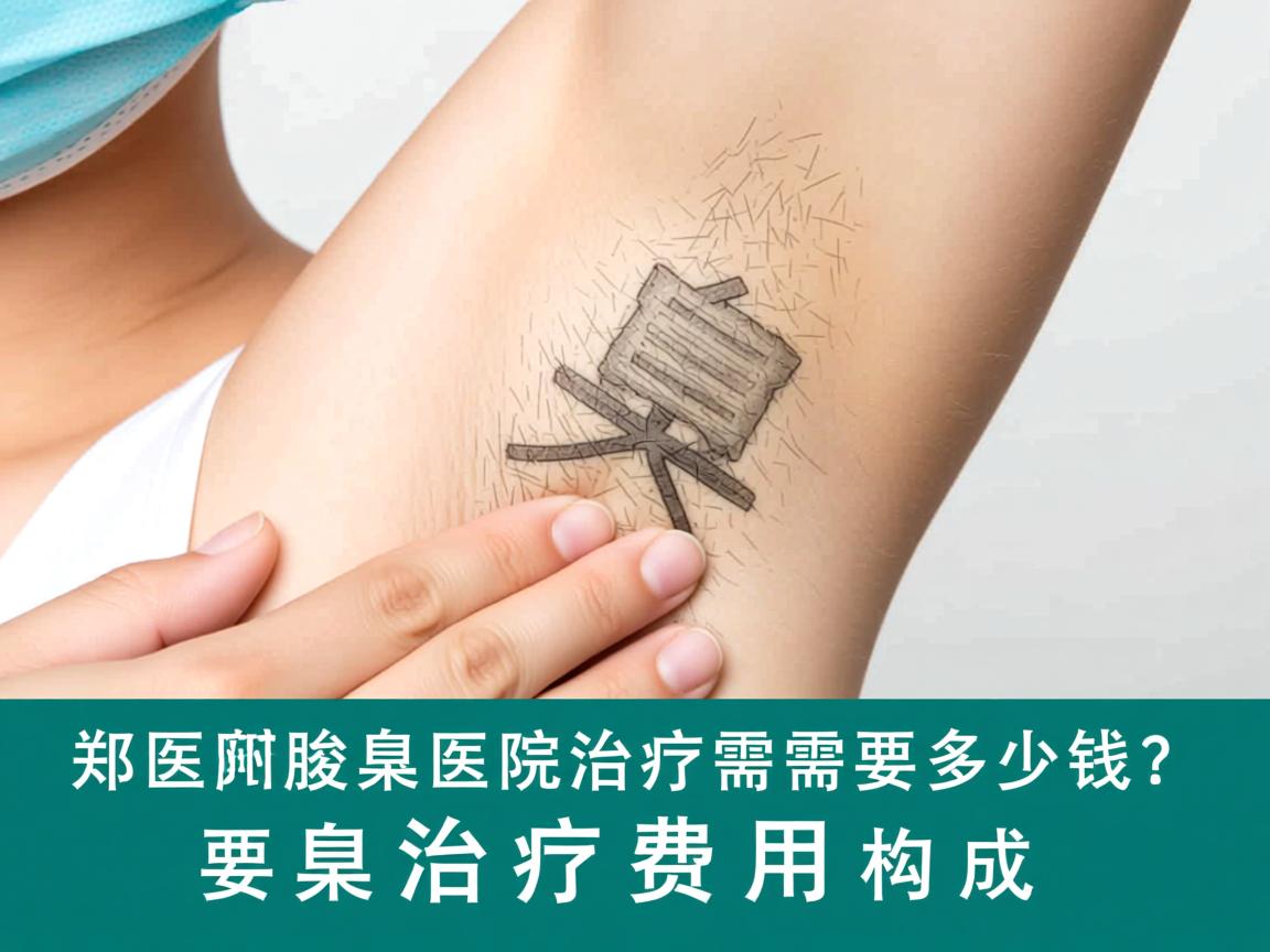 郑州附医腋臭医院治疗需要多少钱？详解腋臭治疗费用构成