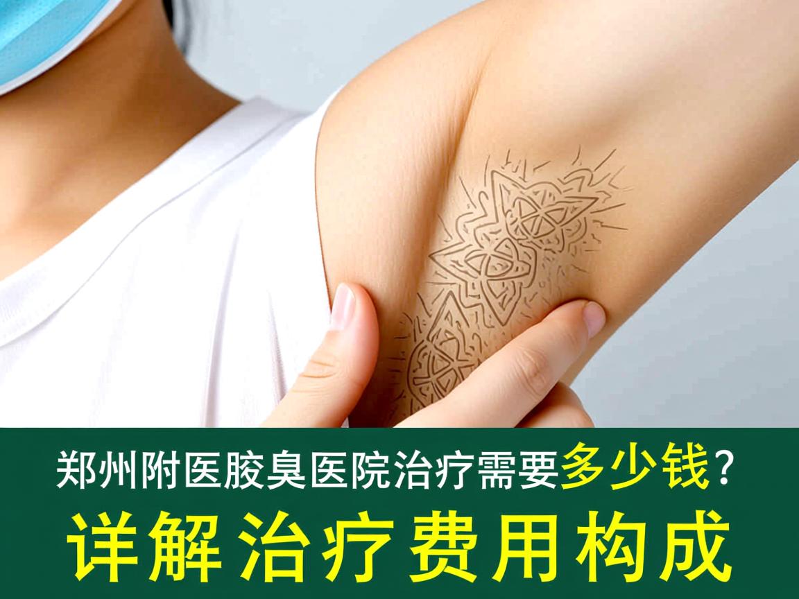 郑州附医腋臭医院治疗需要多少钱？详解腋臭治疗费用构成