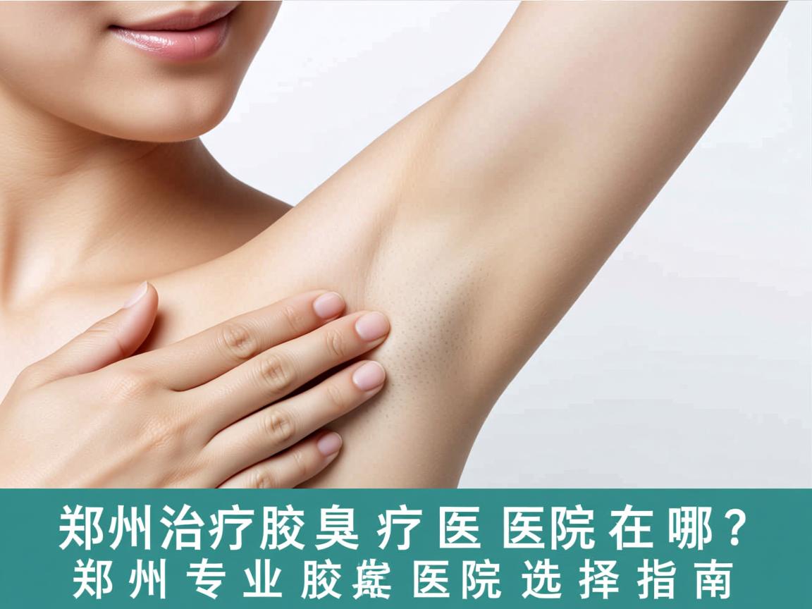 郑州治疗腋臭医院在哪？郑州专业治疗腋臭医院的选择指南