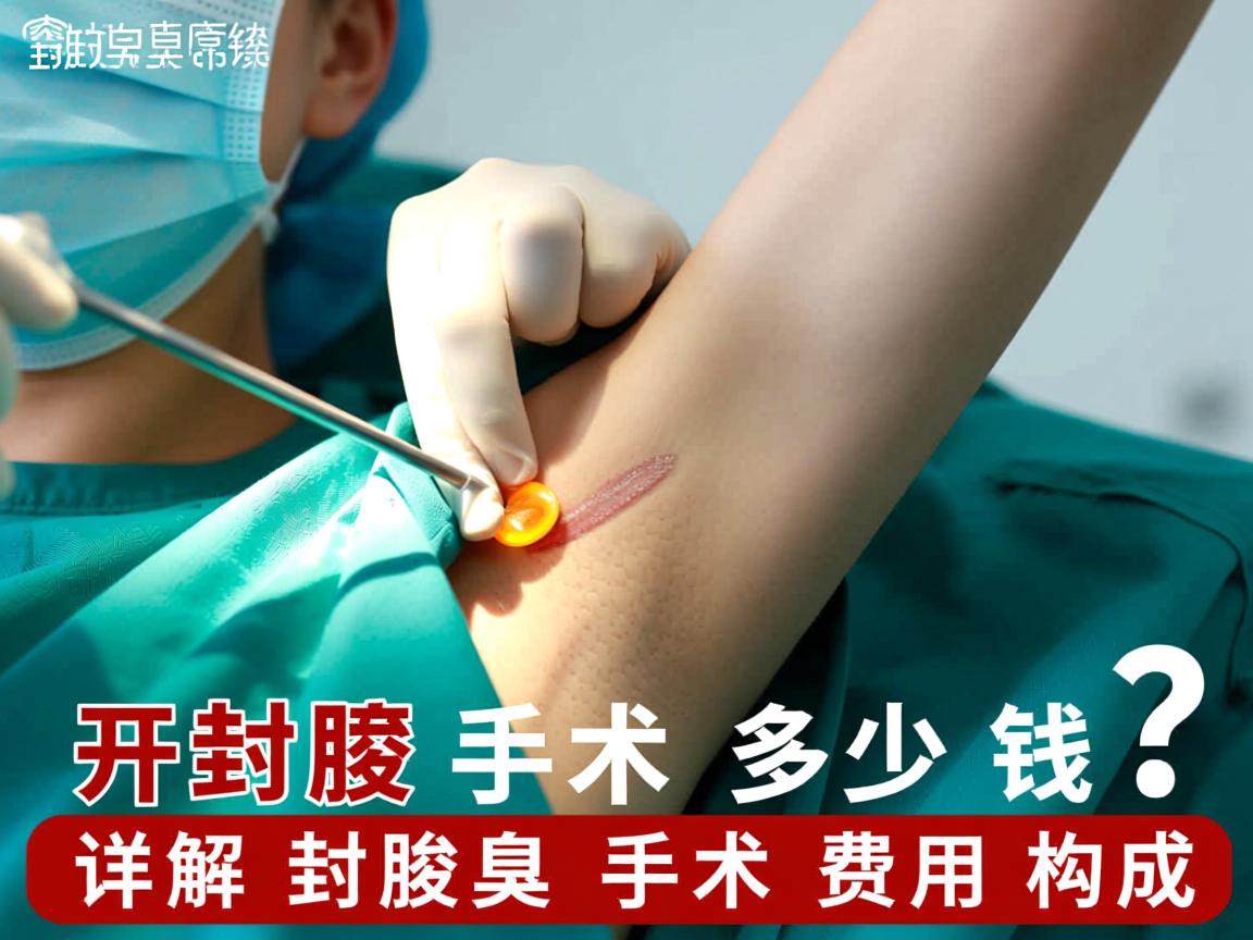 开封腋臭手术多少钱？详解开封腋臭手术费用构成