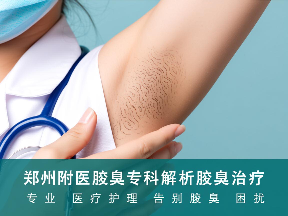 郑州附医腋臭专科解析腋臭治疗，专业医疗护理告别腋臭困扰