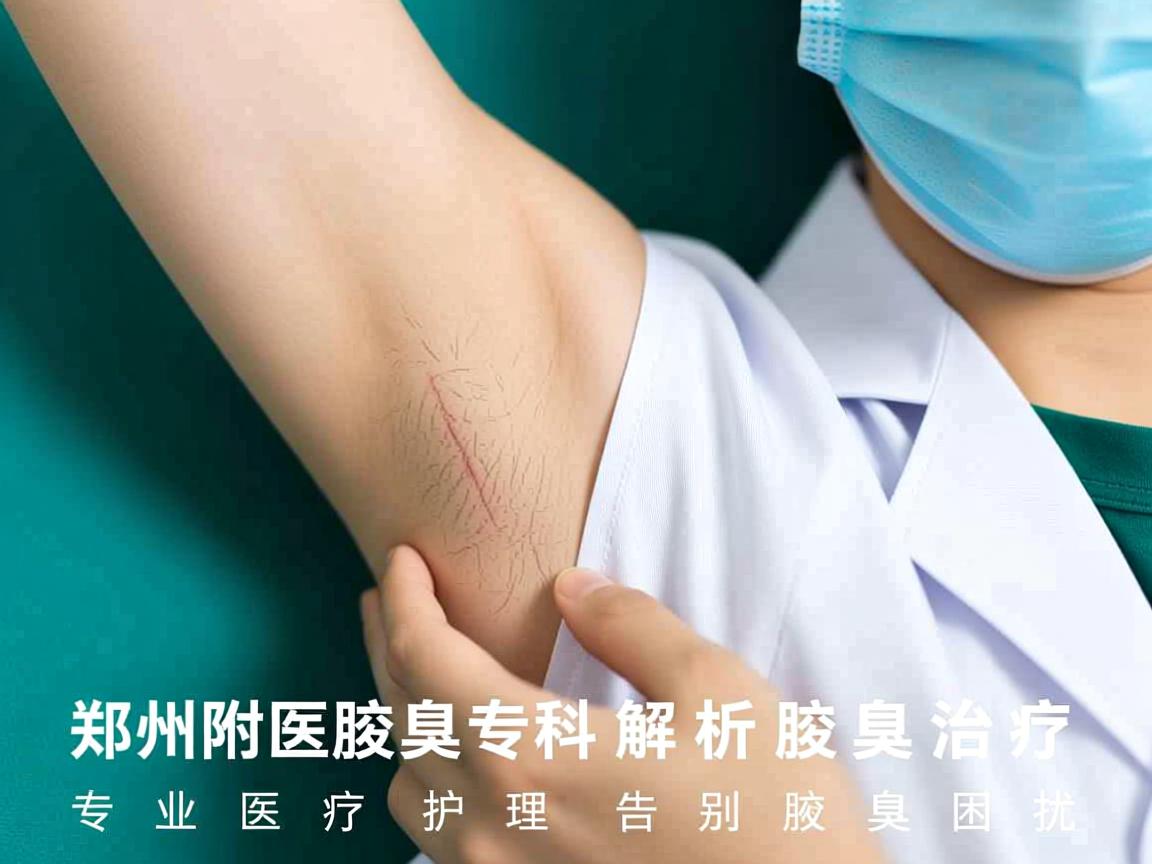 郑州附医腋臭专科解析腋臭治疗，专业医疗护理告别腋臭困扰
