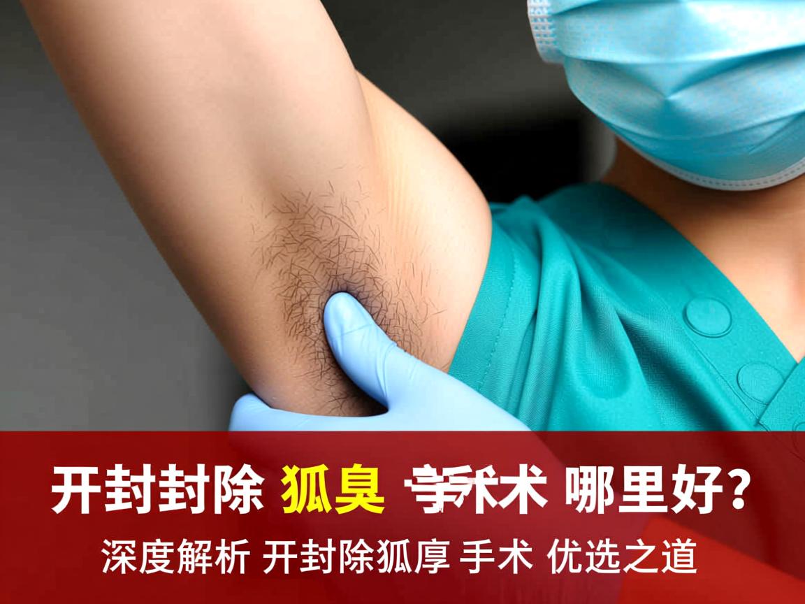开封除狐臭手术哪里好？深度解析开封除狐臭手术的优选之道