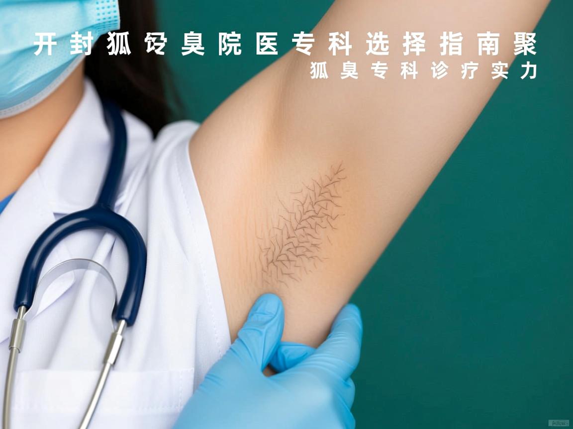 开封狐臭专科医院选择指南，聚焦狐臭专科诊疗实力