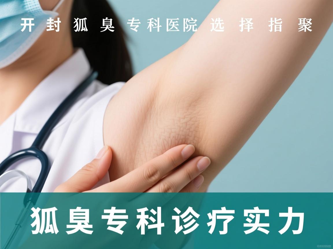 开封狐臭专科医院选择指南，聚焦狐臭专科诊疗实力
