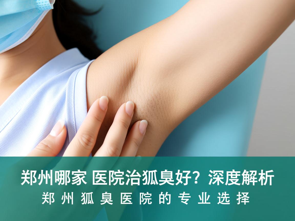 郑州哪家医院治狐臭好？深度解析郑州狐臭医院的专业选择