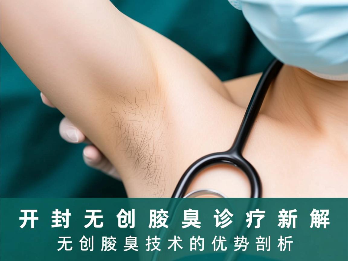 开封无创腋臭诊疗新解，无创腋臭技术的优势剖析