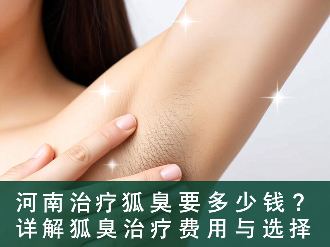 河南治疗狐臭要多少钱？详解狐臭治疗费用与选择