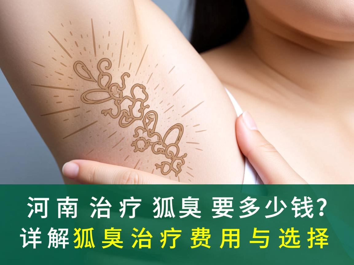 河南治疗狐臭要多少钱？详解狐臭治疗费用与选择
