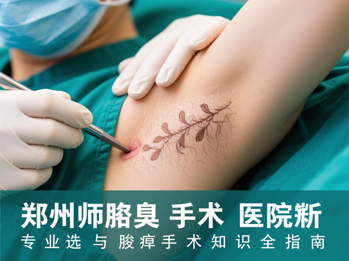 郑州腋臭手术医院解析，专业选择与腋臭手术知识全指南