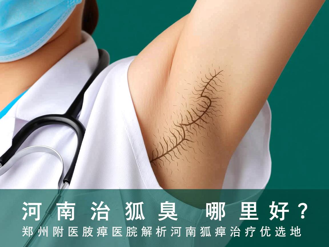 河南治狐臭哪里好？郑州附医腋臭医院解析河南狐臭治疗优选地
